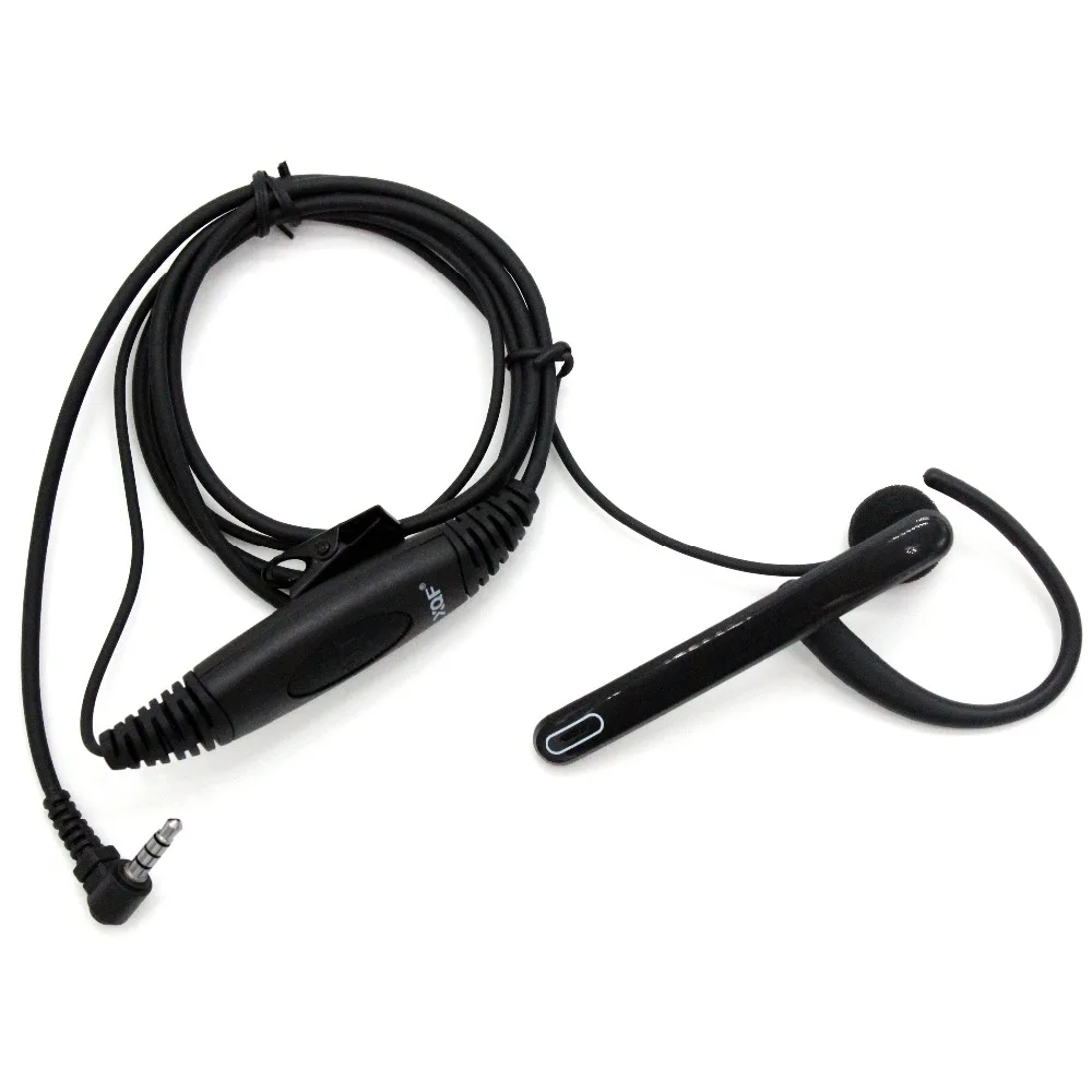 Ear Bar Earpiece Microphone Mic two way radio headset for Yaesu Vertex