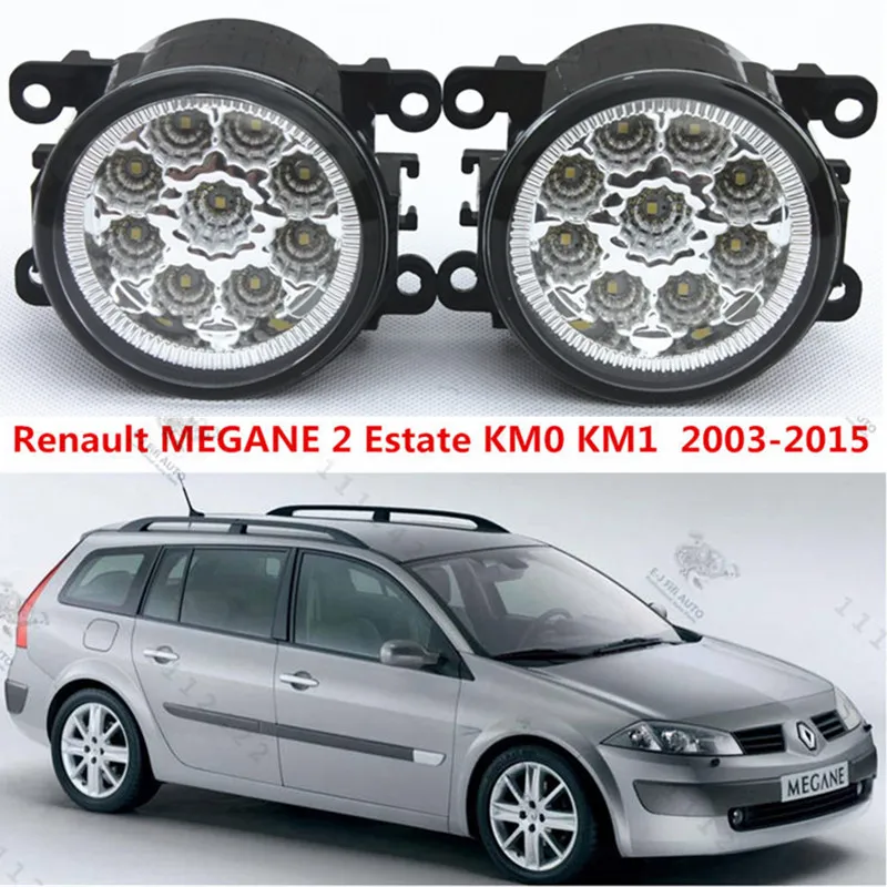 

For Renault MEGANE 2 Estate KM0 KM1 2003-2015 Car styling CCC E2 4300-1WK LED Fog Lamps DRL Lights 1set