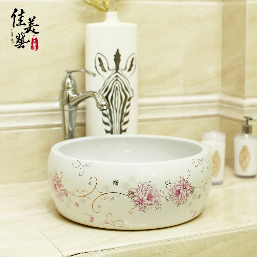 S Classic Garden Bench Circular Wash Basins Wash Basin Counter