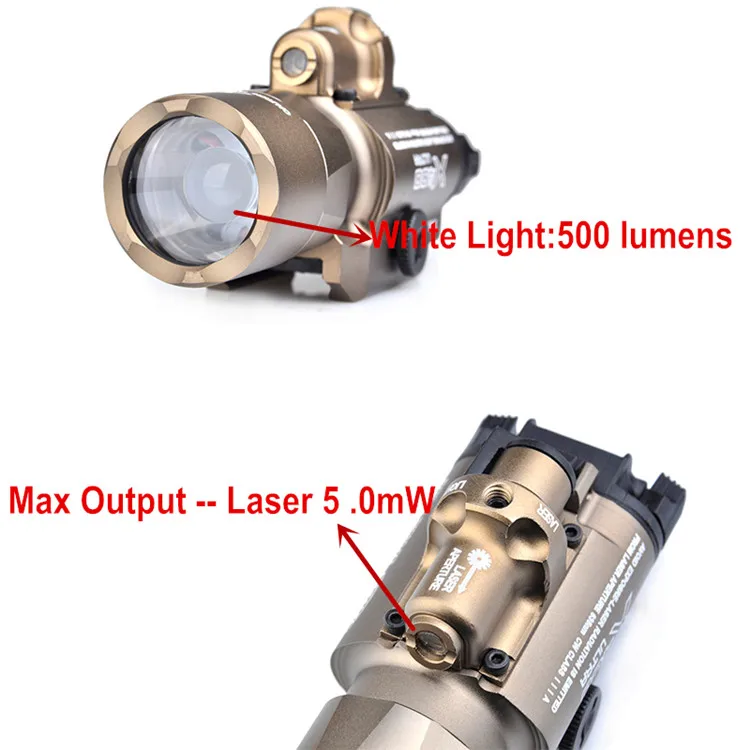 Evolução da noite luz tática x400u ultra