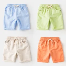 Лидер Летних Продаж Детей Шорты для мальчиков и девочек детские шаровары свободные армии детская одежда для малышей детские штаны