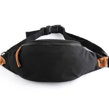 Брендовая холщовая поясная сумка Пояс Новая модная Водонепроницаемая нагрудная Сумка Унисекс Мужская упаковка маленькая плечевая Курьерская сумка кошелек
