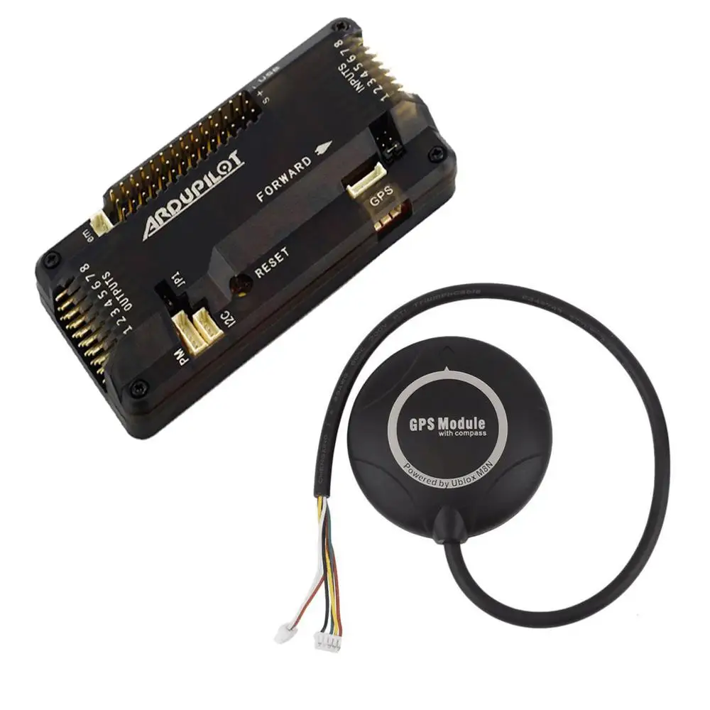 Controlador de Vôo Bússola para rc Ardupilot m M8n Gps Embutido Quadcopter Multicopter F450 F550 Apm2.8 Apm 2.8 7