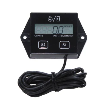 

Motorcycle Digital Display Tachometer Motor Boat Engine Electronic Tachometer