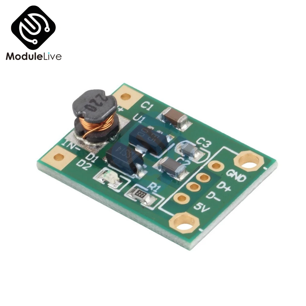 

600mA Boost Converter DC-DC Mini Step Up Power Module 1-5V To 5V Step-up Boost Converter For Arduino