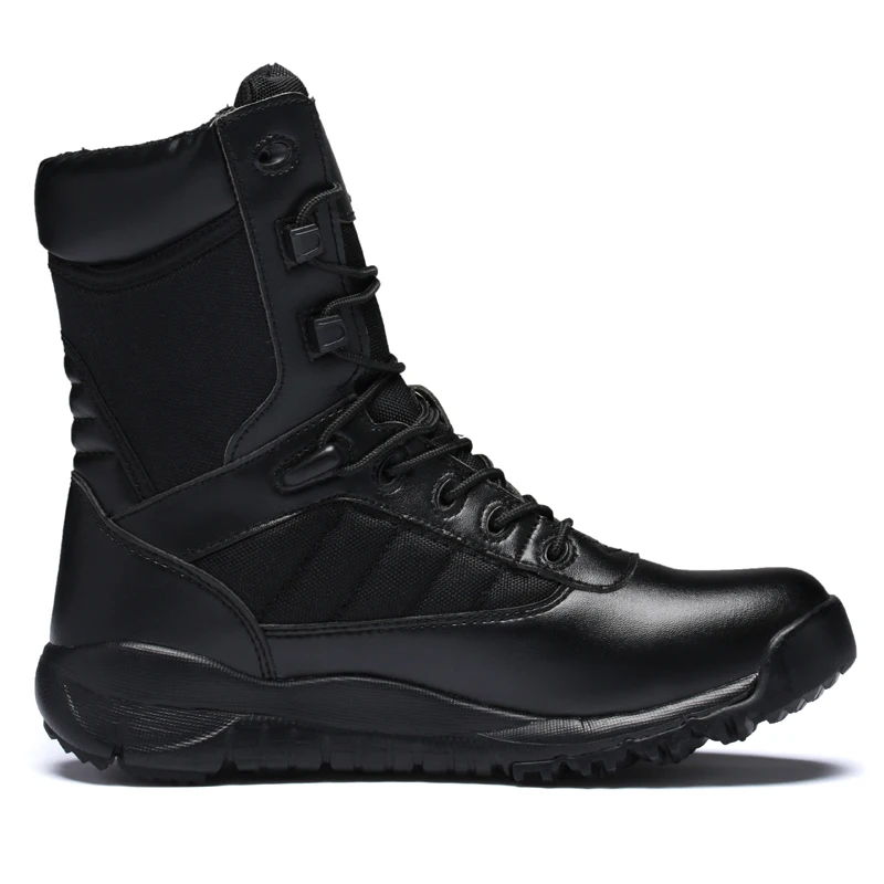 

Aidema Winter New Military Leather Boots For Men Special Force Tactical Desert Combat Men's Boots Outdoor Shoes Ankle Boots