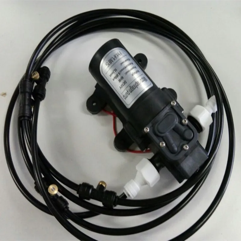 

E057 DC 12V High Pressure Misting pump 160PSI Booster Diaphragm Water pump