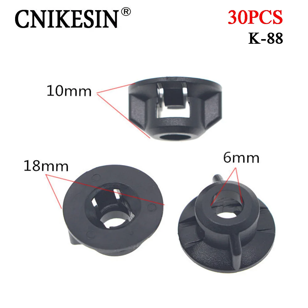 CNIKESIN для Toyota Carola Camry Crown Corolla Highlander Reiz автомобильные пластиковые зажимы накладки