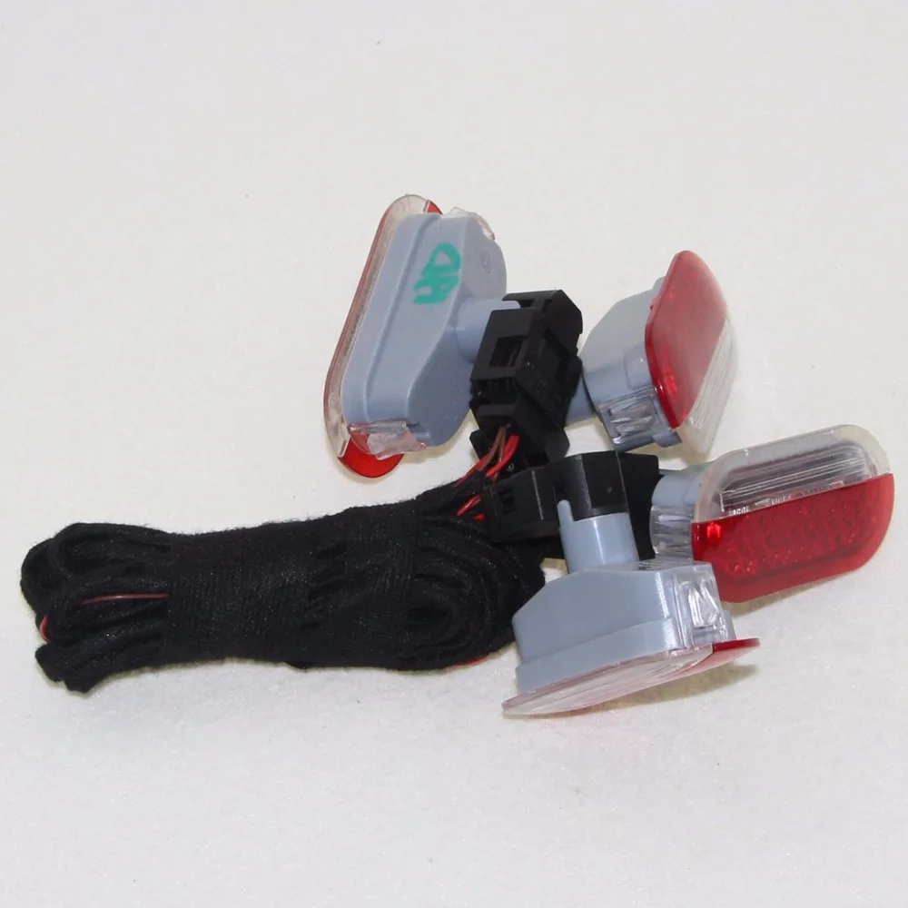 1 комплект OEM двери Предупреждение света для VW polo 6R Octavia Lavida с кабелем 1J0 947 413 949 105A