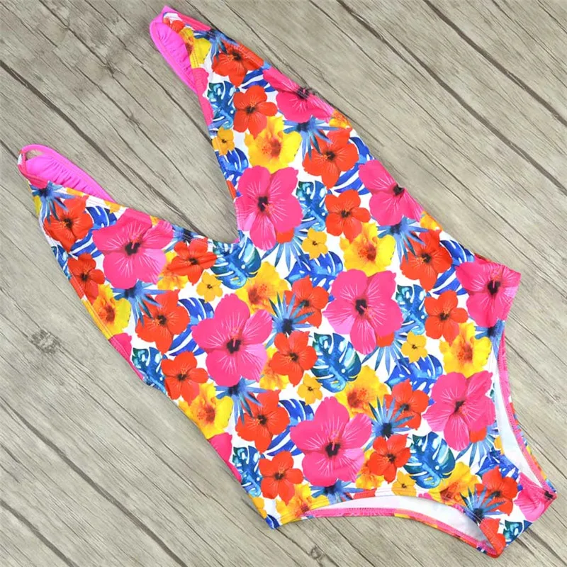 Одна деталь купальник Для женщин однотонная пикантная женская обувь с низким вырезом на спине бразильские икружевные штаны Купальники Монокини Пляжная одежда ванный комплект C2021