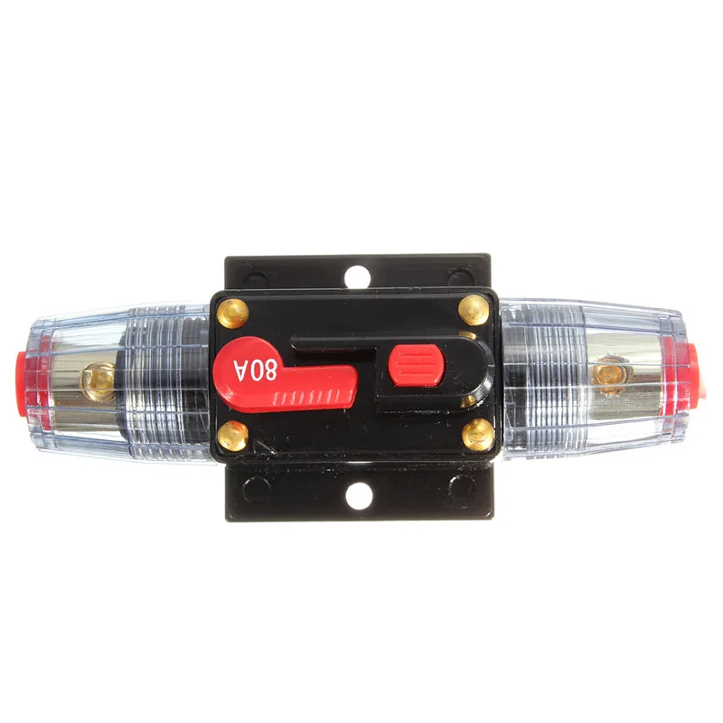 

DC 12V 12-24V Voiture Stereo Circuit Disjoncteur Porte fusible Protection System Popular