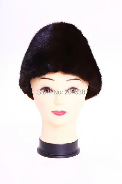 Best price at $141 Cheap 2014 New Style mink Fur Hat good quality Natural Fur Caps Fashion Women Headgear Various Colors