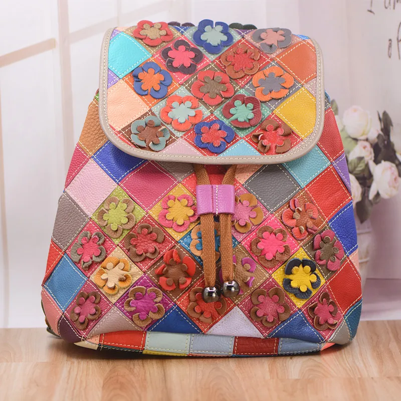 flower backpack