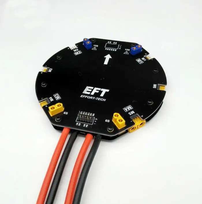 EFT Power Distribution Management Module High Current PDB12S 480A High Current for DIY agricultural drone quad and hexacopter