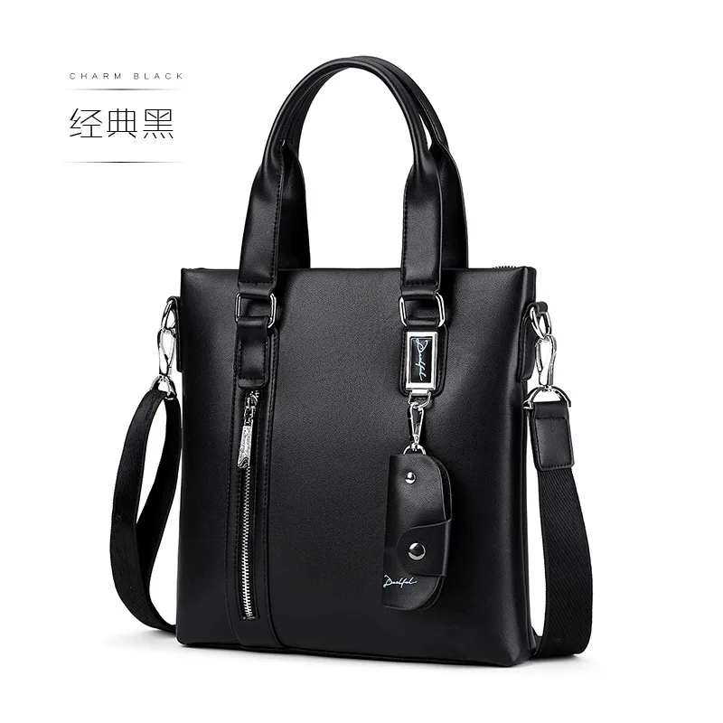 

New Designer Composite Leather Quality Men Messenger Bag Shoulder Handbag Briefcase