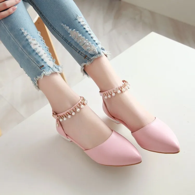 

Big Size 11 12 ladies high heels women shoes woman pumps Princess Baotou Shoes