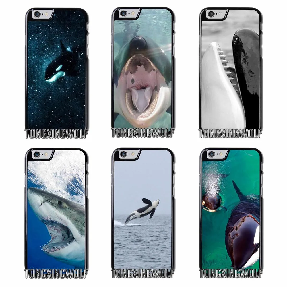 Касатка Orca чехол для iPhone 4S 5S SE 6 S 7 8 9 плюс XR XS Max samsung примечание S4 S5 S6 S7 S8 S9 Edge Mini |