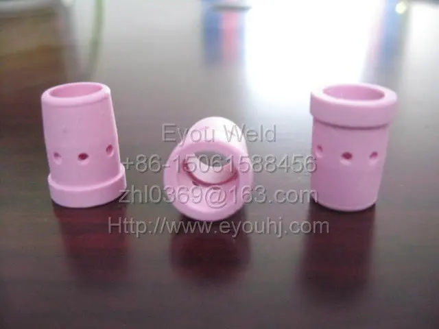 

100pc, Ceramic Gas Diffuser for Panasonic 350A MIG torch, Consumables (350A)