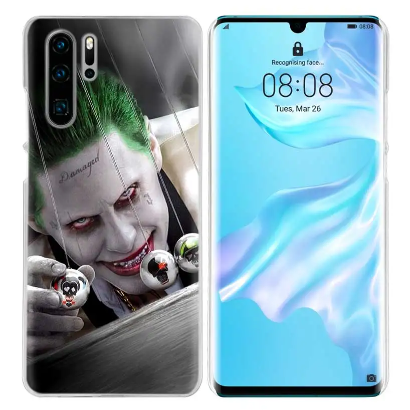 Джокер Отряд Самоубийц Харли чехол для huawei P20 P30 P Smart Nova 4 3i P10 P9 P8 Коврики 10 20 lite Pro мини жесткий чехол для телефона pc - Цвет: 05