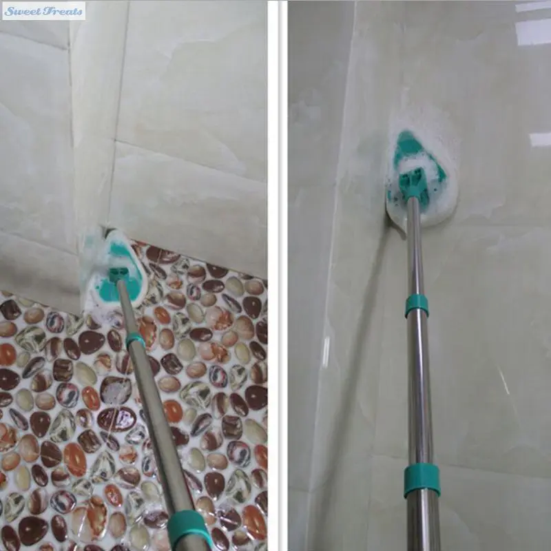 2017-new-Clean-Reach-Sponge-Scouring-Pad-Cleaning-Brush-Three-Retractable-Rods-Multi-Function-Electric-Long (3)