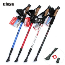 Cleye, Лучшая мужская телескопическая палка для скандинавских прогулок, Длинная регулируемая трость для прогулок на открытом воздухе, антиударная походная палка Baston Rod