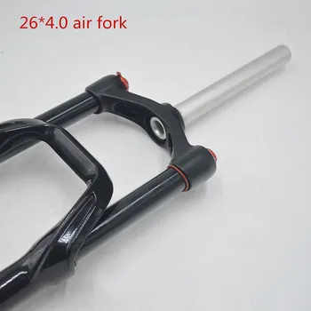 

Fat Bike Bicycle Fork 26*4.0 Air Gas Oil Lock Suspension Forks Aluminium Alloy 135mm Spread