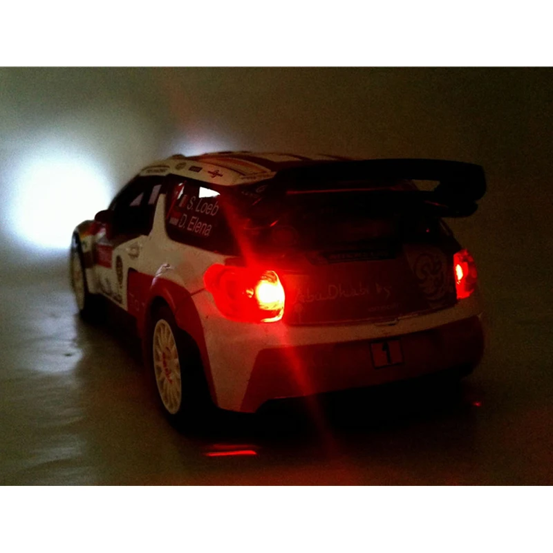 1:32 Масштаб моделирование DS3 сплав модель автомобиля литье под давлением автомобиль игрушки со звуком светильник ралли гоночные автомобили Развивающие детские металлические авто игрушки