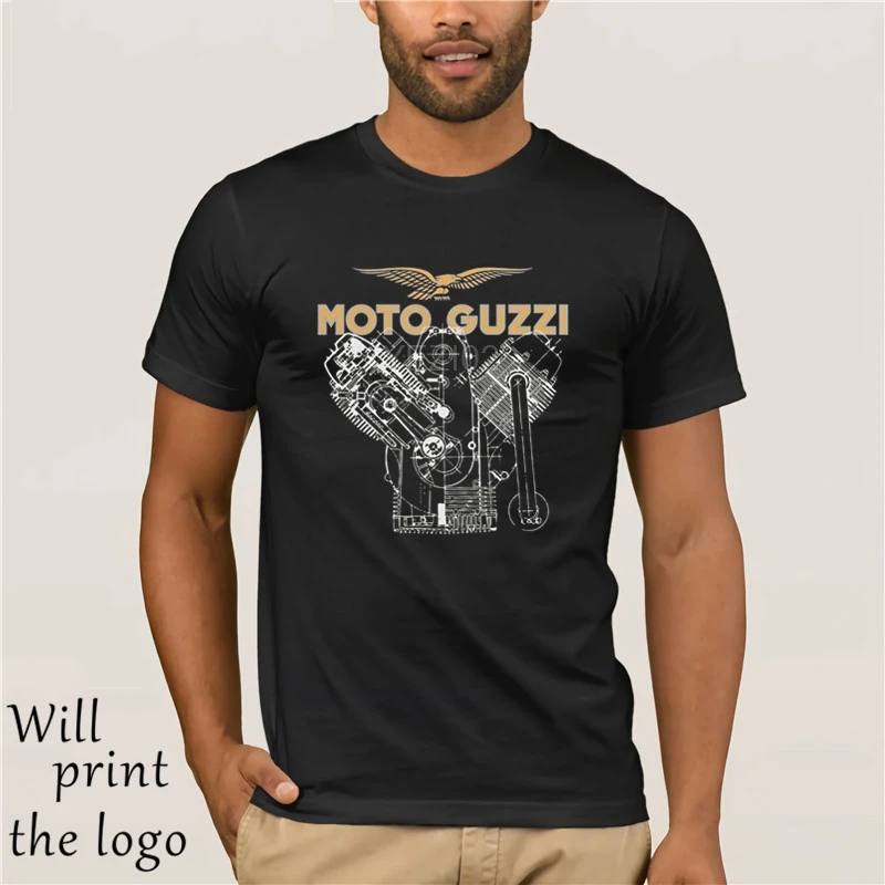 

Divertente Uomo t shirt t-shirt bianca magliette Nero tee Freddo Dettagli su Moto Guzzi V7 Motore T Camicia Vox della