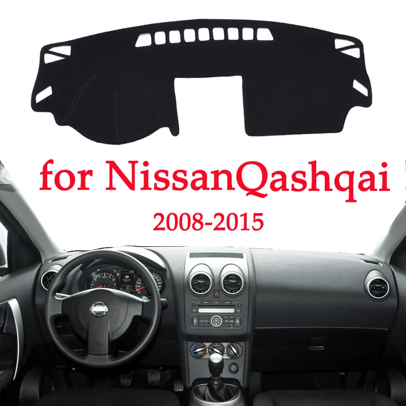 

Car Dashboard Avoid light Pad instrument Platform Desk Cover Mats Carpets For Nissan Qashqai 2008 - 2015 Automotive interior