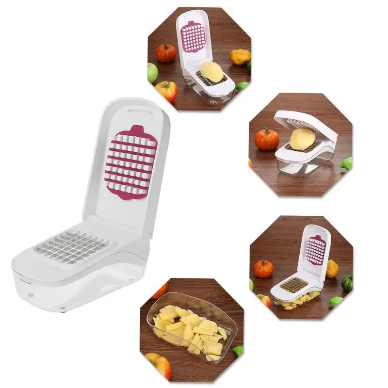 

Quick Pull Vegetable Chopper Onion Chopper Practical Kitchen knife Tool Manual Hand Food Slicer Fruit Cheese Cutter Accessories