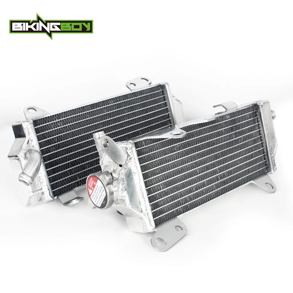 Best Price BIKINGBOY For Yamaha YZ 450 F YZ450F YZ-F 450 2018 2019 18 19 MX 26 Aluminum Cores Engine Water Cooling Cooler Radiator
