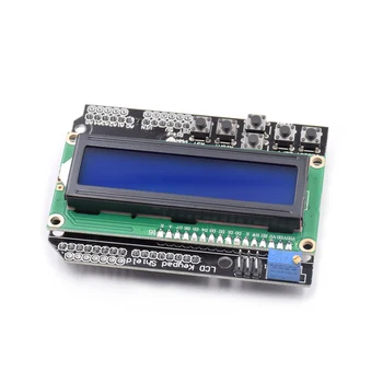 

5PCS 1602 LCD Keypad Shield Duemilanove UNO MEGA2560 MEGA1280 with High Quality and Free Shipping
