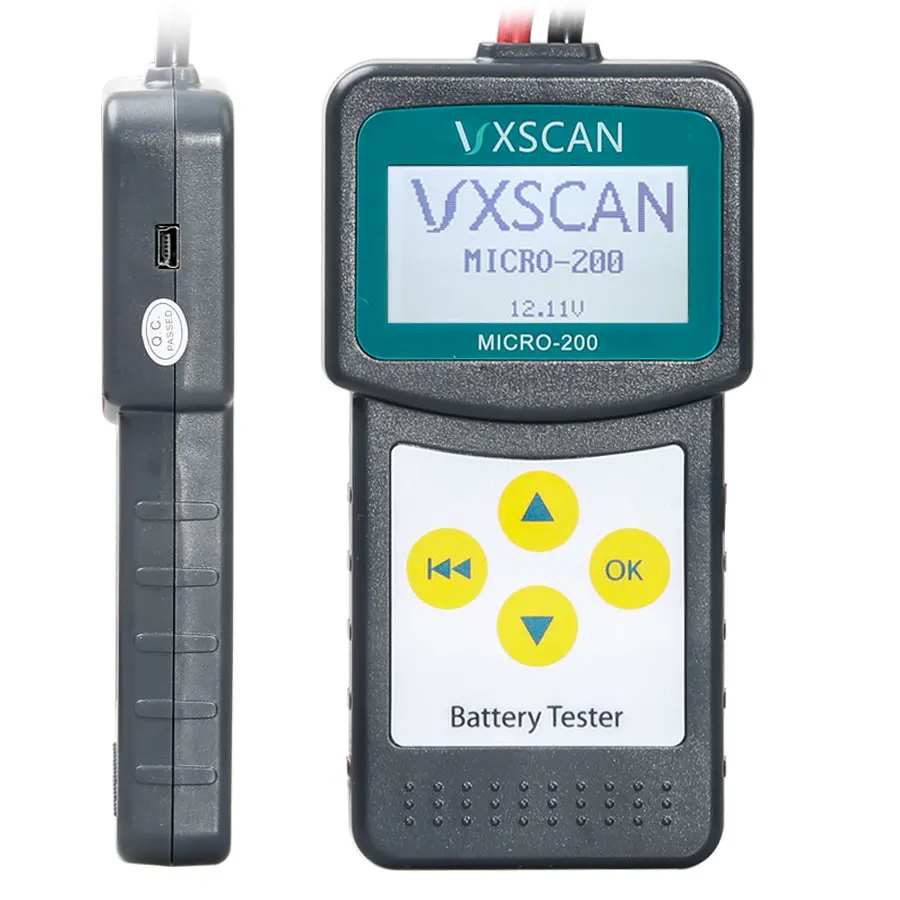 VXSCAN автомобильный тестер батареи/анализатор MICRO 200 для 12 вольт транспортных