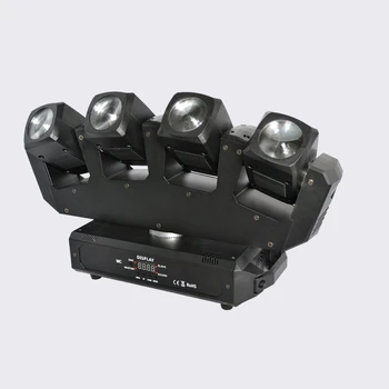 

Free Shipping 4 heads LED Moving Head Beam for Party disco