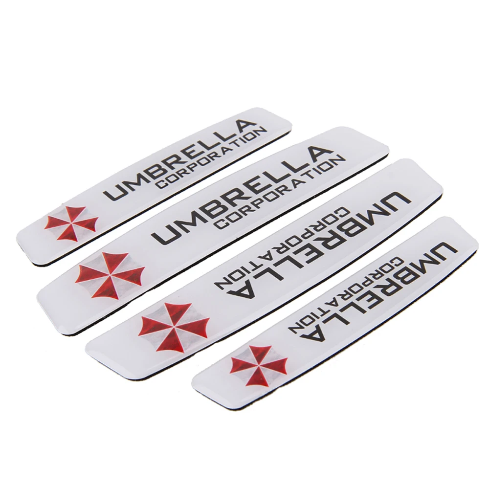Car Accessories Car Door Protective Sticker Decals Umbrella Logo For Jeep Renegade Audi A3 a4 b8 Jaguar Toyota Nissan Suzuki BMW