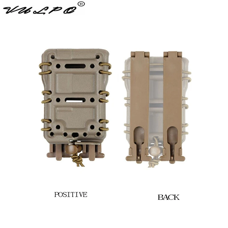 VULPO Тактический 5,56 мм мешок для магазина Перевозчик с Molle/ремень быстро крепится Millitary Molle Quick Release Один Подсумок кобура