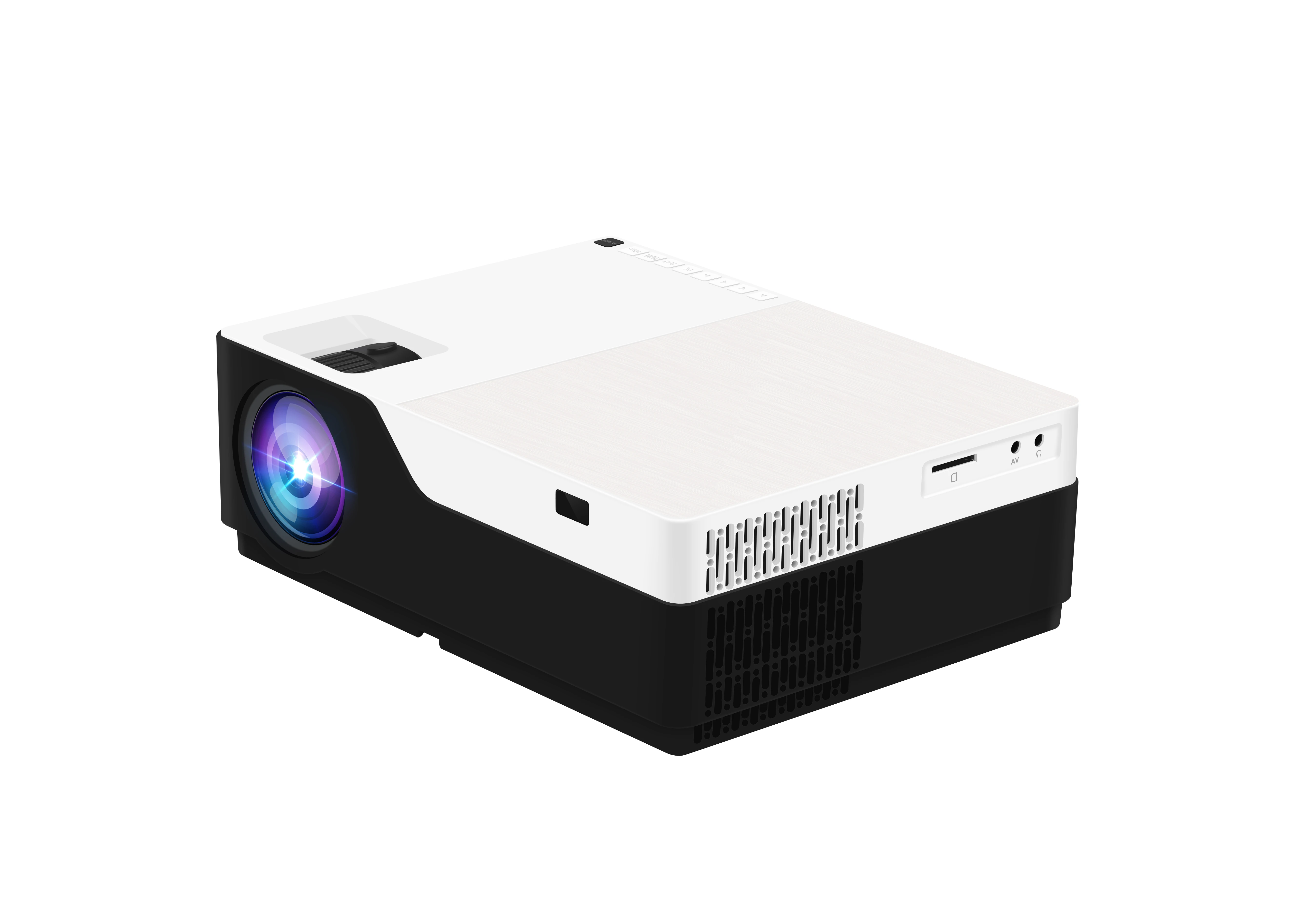 M18WiFi Android 6.0 1920x1080dpi LED HD Projector.5500lumen Multimedia Cinema Android Smart Proyector LCD Video Game Beamer AC3 new projector