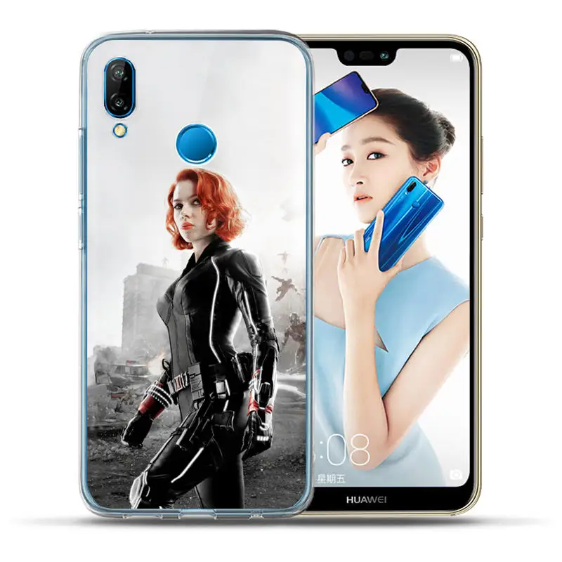 Роскошный чехол Marvel с героями Мстителей для huawei P20 P10 P9 P8 Lite mate 10 9 Lite Pro Plus, чехол с узором, чехол Etui Fundas