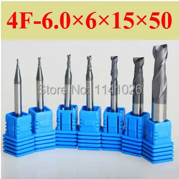 Фрезы твердосплавные с ЧПУ для спирального станка 4f 6 0*6*15*50 HRC50|machine product|machine