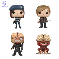 Новый 10 см resident Evil Джилл nemesis leons licker фигурка героя качающейся головой Q издание без коробки для украшения автомобиля