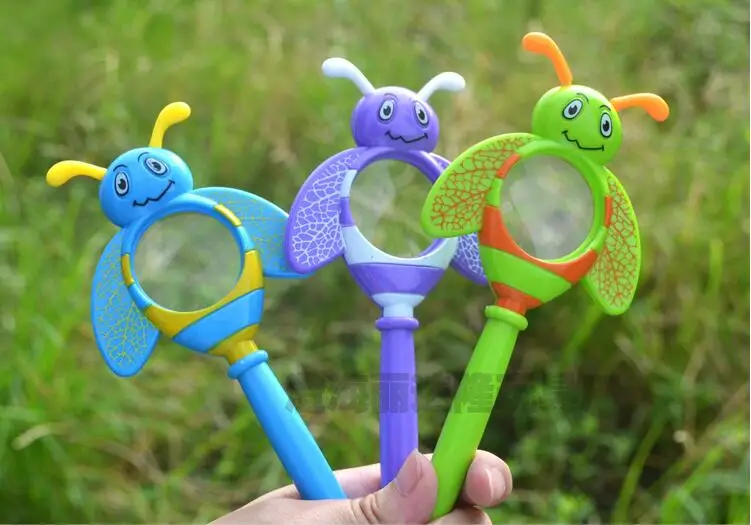 Купить детская игрушка ручной акриловые линзы лупа дети пчелы форма ...