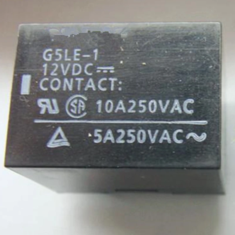 G5LE-1-12VDC G5LE-1-12V G5LE-1 12VDC 10A 12V 5 шт. | Электронные компоненты и принадлежности