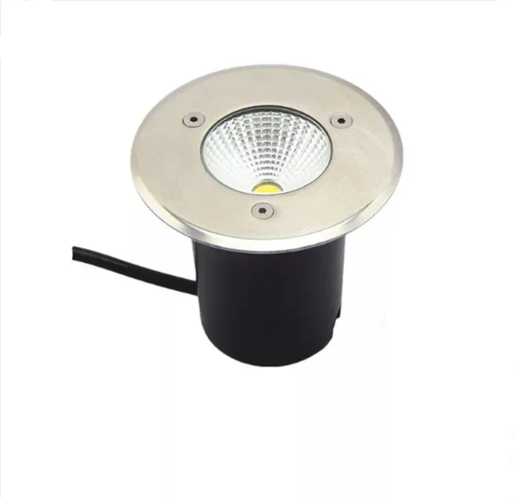 

Free Shipping AC110V 220V IP65 5W 10W Warm Cold White Buried Lamp Inground Lighting Outdoor COB LED Underground Lamp Light