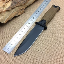 1500 нож для выживания на открытом воздухе 12C 27 лезвие с резиновой ручкой для кемпинга фиксированный нож Мульти EDC инструменты охотничьи ножи Тактические K оболочка