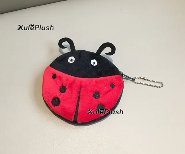 6-21CM Multi Designs, Ladybug Etc. Stuffed Plush BAG Toy For Gift, Key Chain Pendant Plush Toys