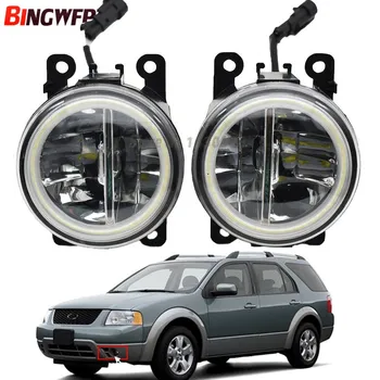 

2x High Brightness LED Fog Light + Angel Eye Car Styling Fog lamp For Ford Freestyle SEL 2005 2006 2007 For Ford Explorer 11-14