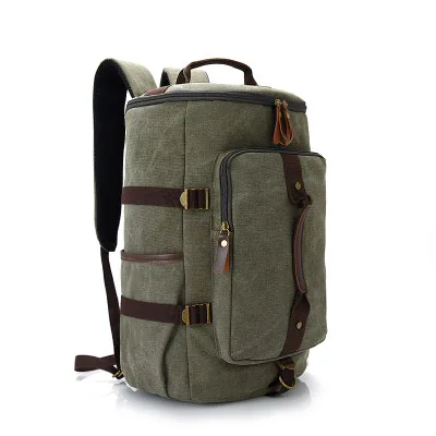 Брендовая Вместительная дорожная сумка новая сумка в виде цилиндра многофункциональные Горные Сумки мужской модный рюкзак Bolsas дорожная сумка Q-127 - Цвет: 3