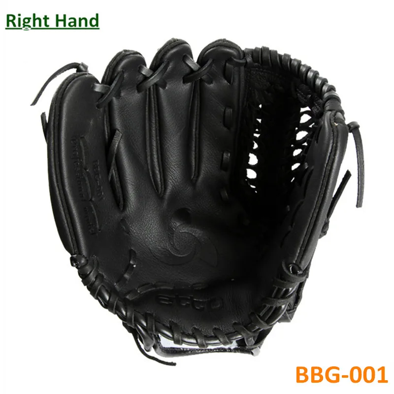 

New Top Quality Leather Material Male Professional Baseball Game Gloves Right Hand Player 11.5 12.75
