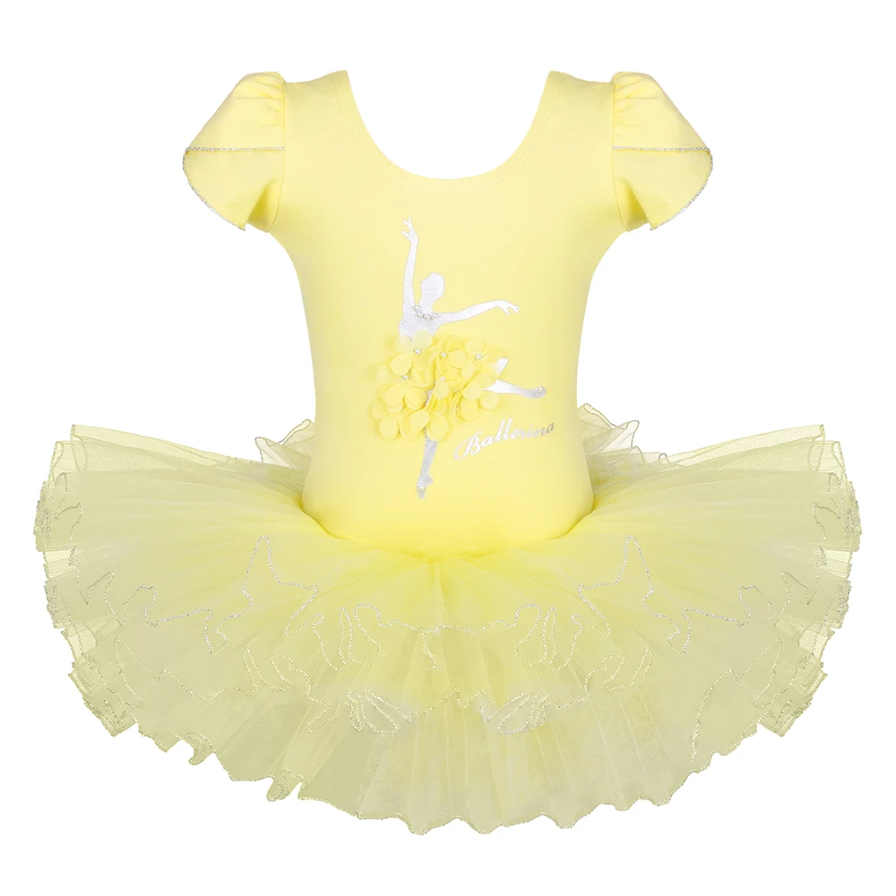 

BAOHULU Ballet Dress Dance Clothing Ballet Tutu Costumes for Girls Dance Leotards Dance wear 4 Colors Wholesale for Lovely Girls