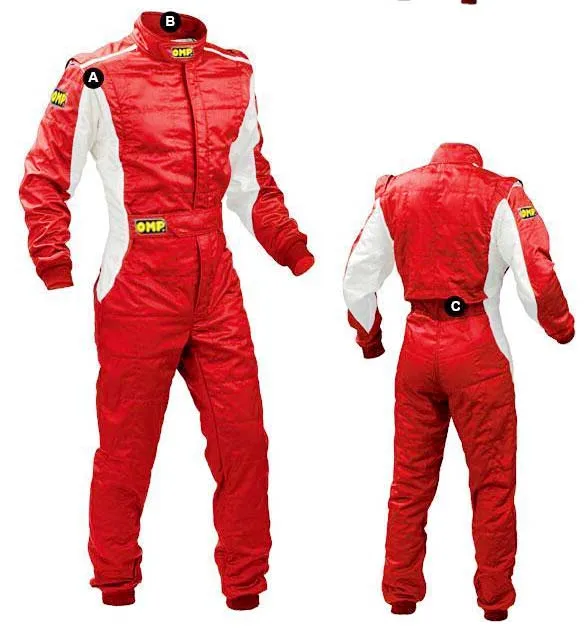 

Car drift suits Personality shinning seater OMP F1/ kart racing suit and white light racing auto